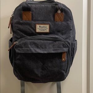 Gray Backpack for Men